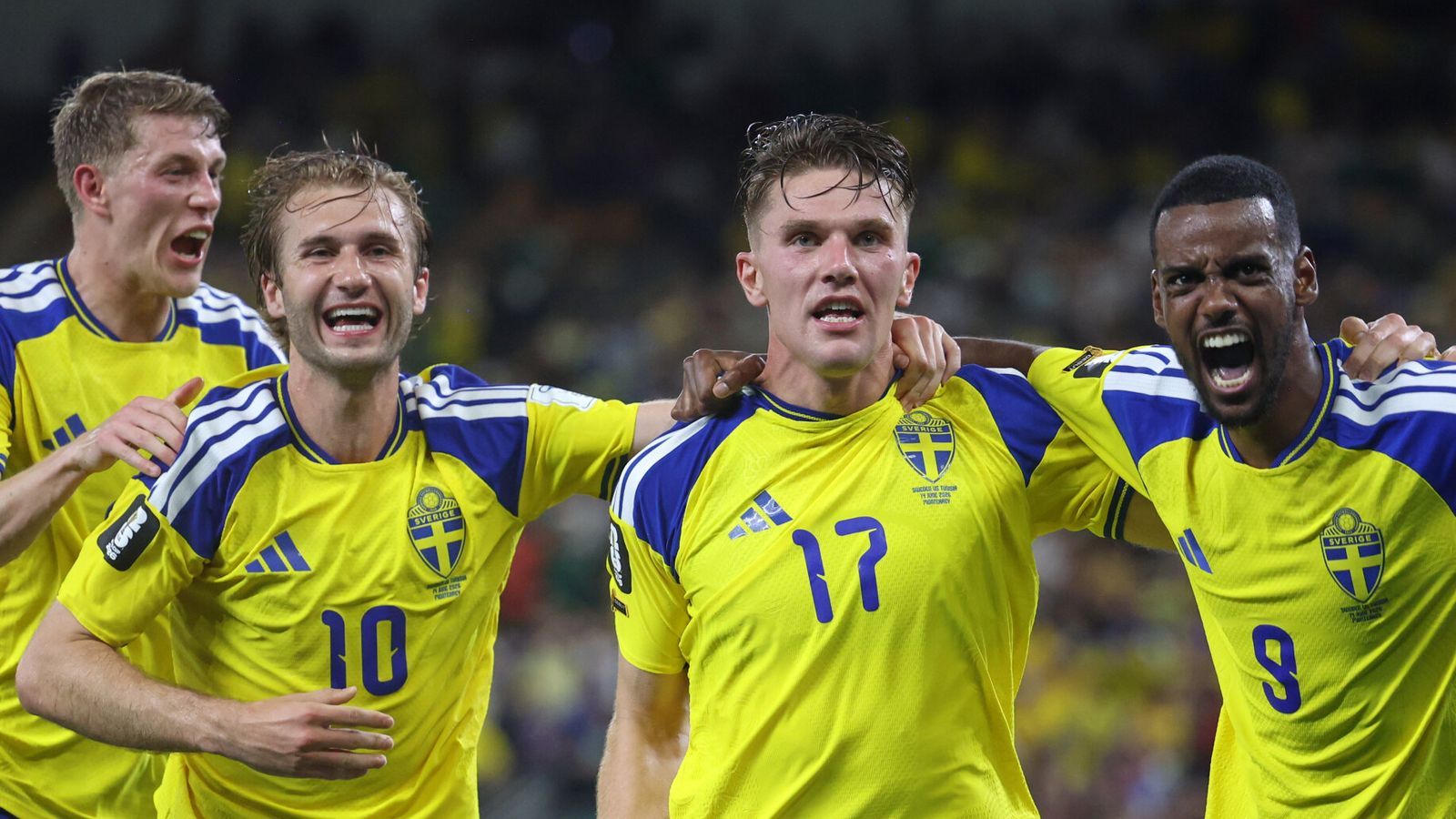 Sweden Dominates Tunisia 5-1 in World Cup Return, Securing Group F Advantage