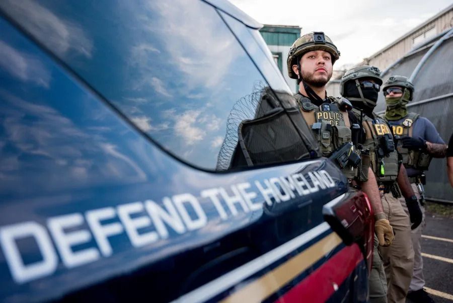 ICE agent struck by fleeing van, fires weapon during New Jersey custody attempt
