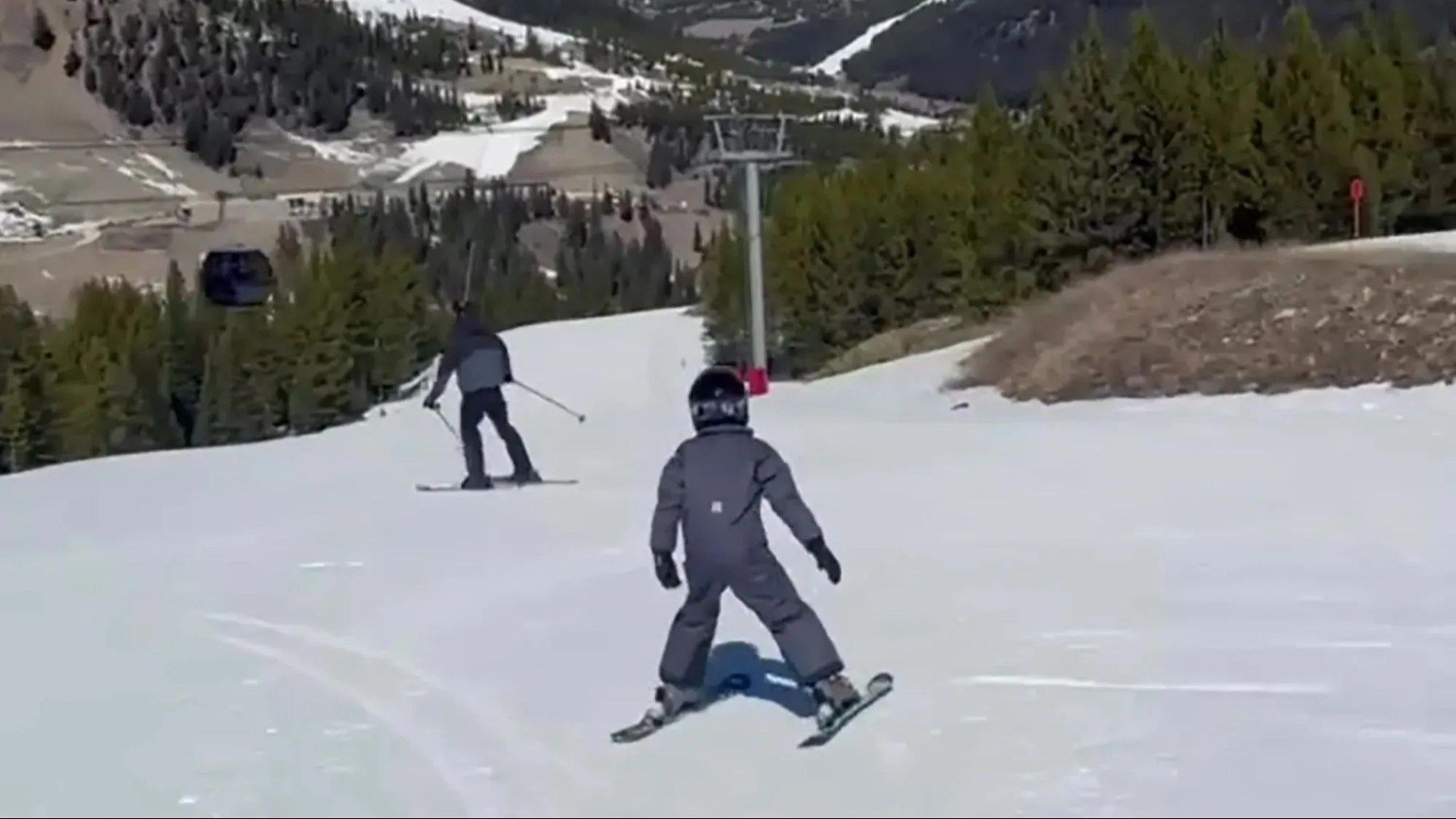 Meghan Markle posts rare video of Prince Archie skiing with Harry during Easter week in California