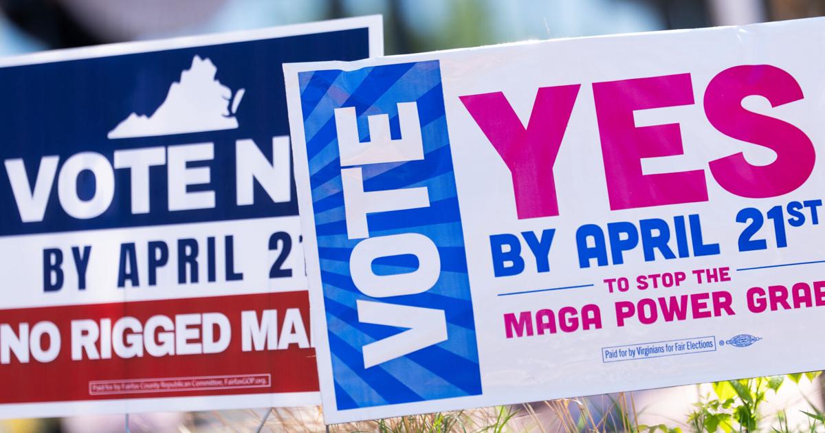 The Virginia Supreme Court is considering a challenge to a redrawn congressional map approved by voters that could net D