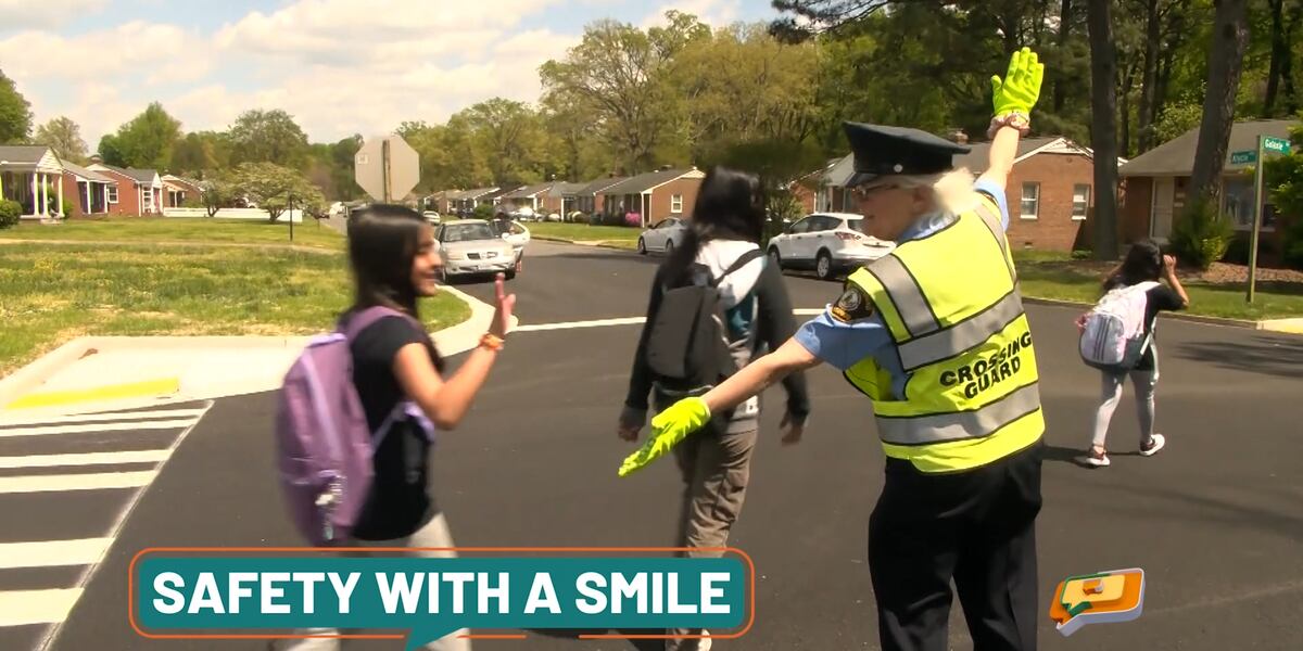 Virginia Crossing Guard Marie P.P.M. Spreads Joy and Kindness Among Students and Parents