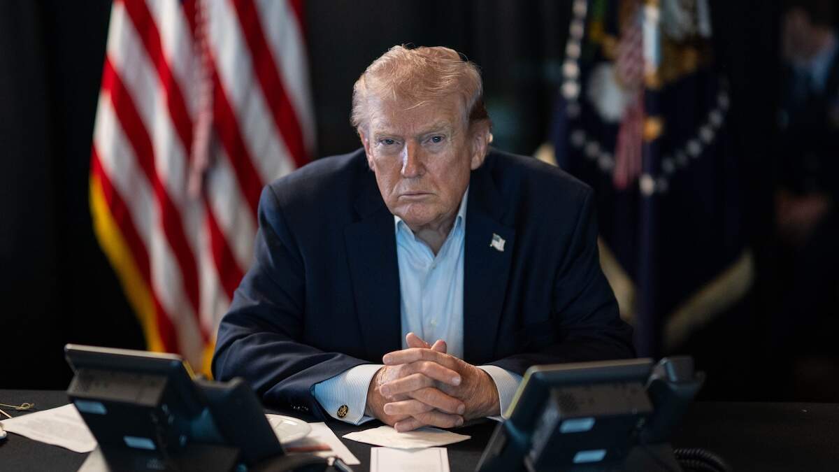 Trump shares Isfahan airstrike video as U.S.-Israeli strike reportedly hits ammunition depot near nuclear site