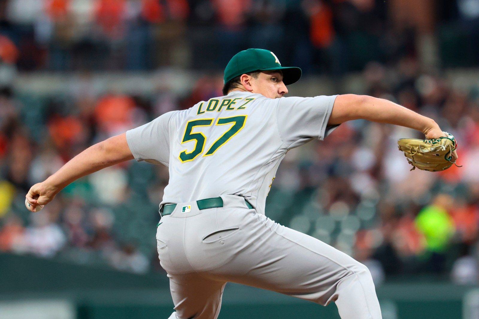Athletics hand Orioles a 4-3 loss, spoiling Kyle Bradish's impressive first outing of the season.
