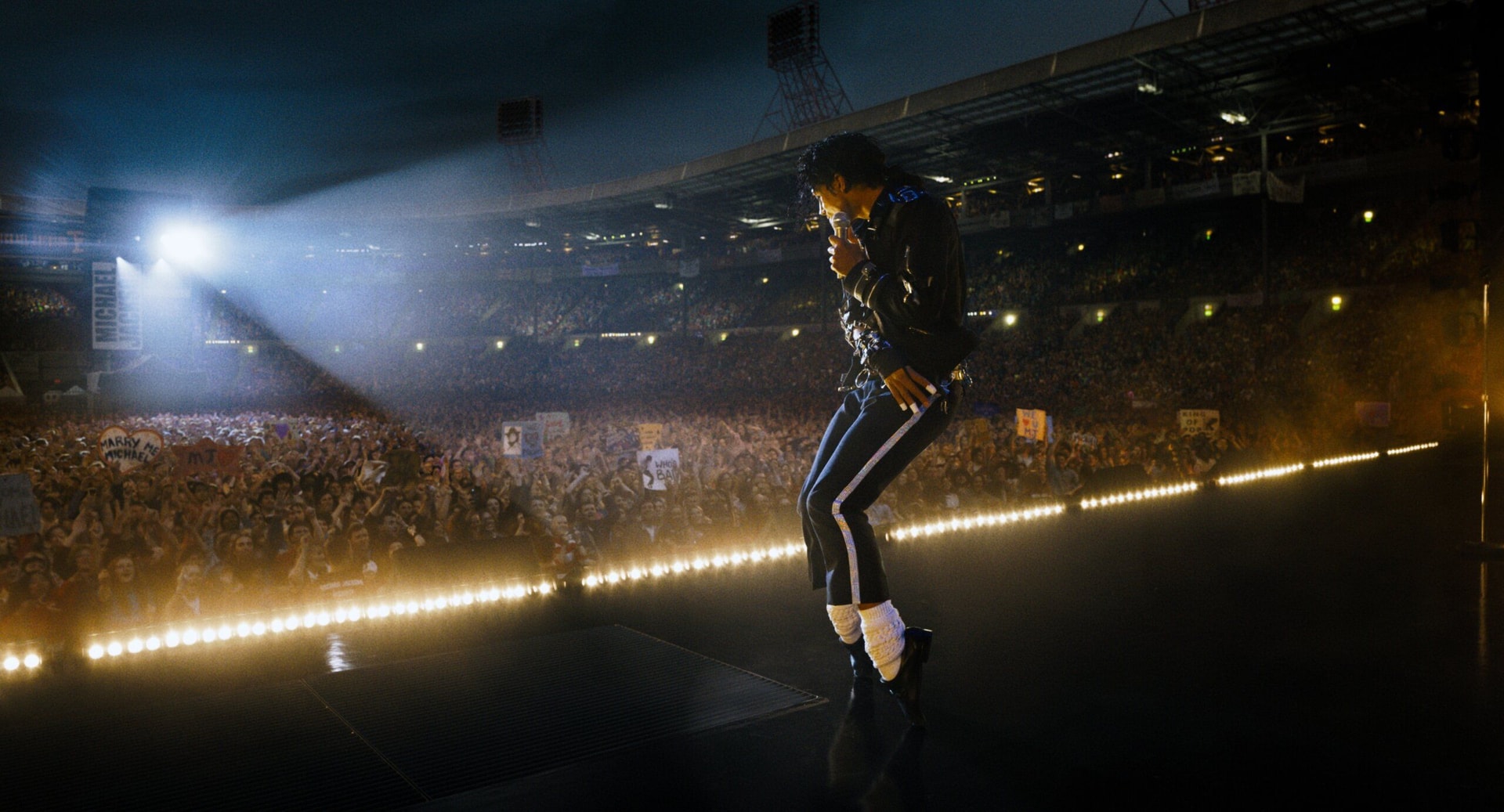 The film "Michael," a highly authorized portrayal of Michael Jackson, premiered with a record-breaking $97 million openi