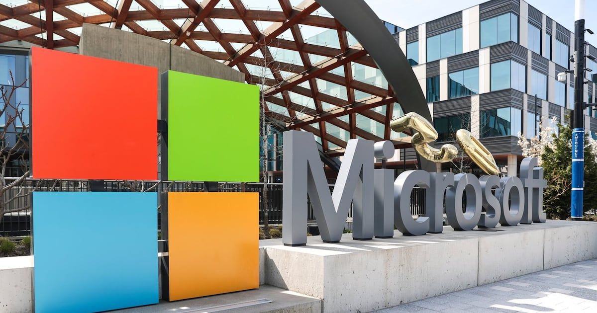 Microsoft shares slide 2% amid OpenAI deal