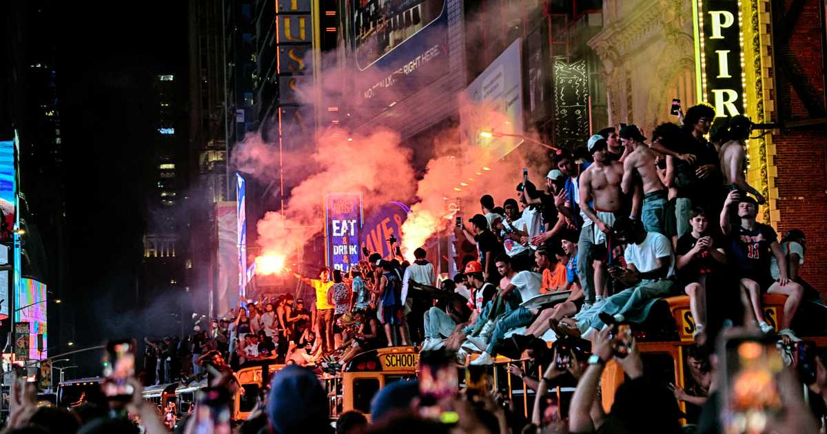 Police Arrest Juvenile Suspect After Times Square Shooting Amid Knicks Parade Crowd Panic