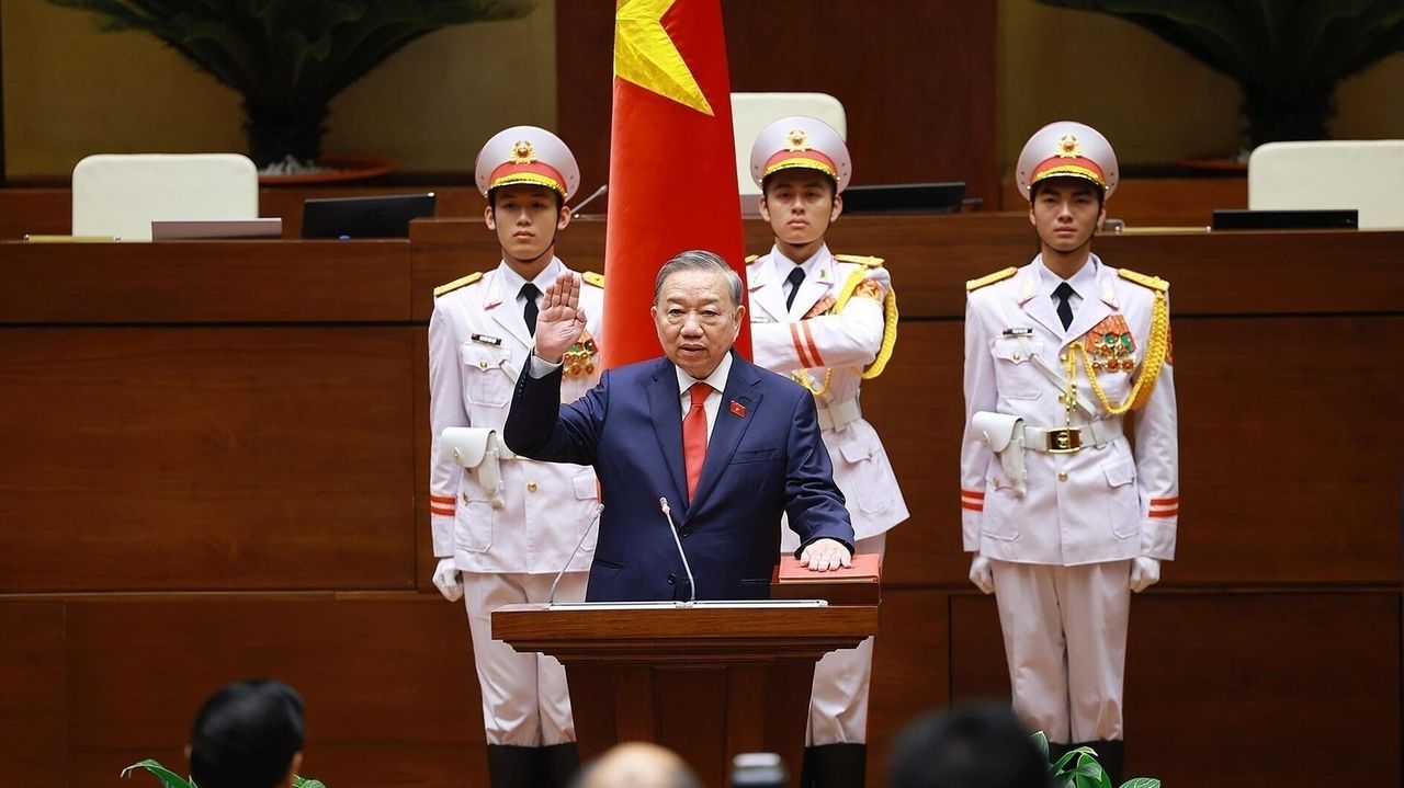 Vietnam unanimously elects Communist Party General Secretary To Lam as president, mirroring China's governance