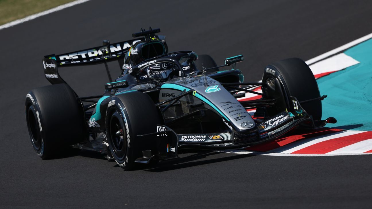 George Russell retires from Canadian Grand Prix after rare Mercedes power unit failure
