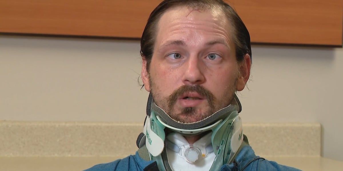 Ohio maintenance worker survives rare internal decapitation, walks unassisted less than a month after accident