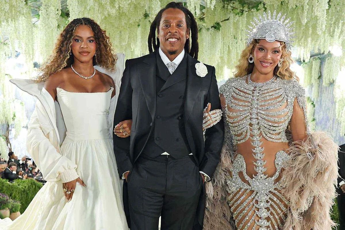Beyoncé Returns to Met Gala; Blue Ivy Debuts Alongside Jay-Z in Coordinated Looks