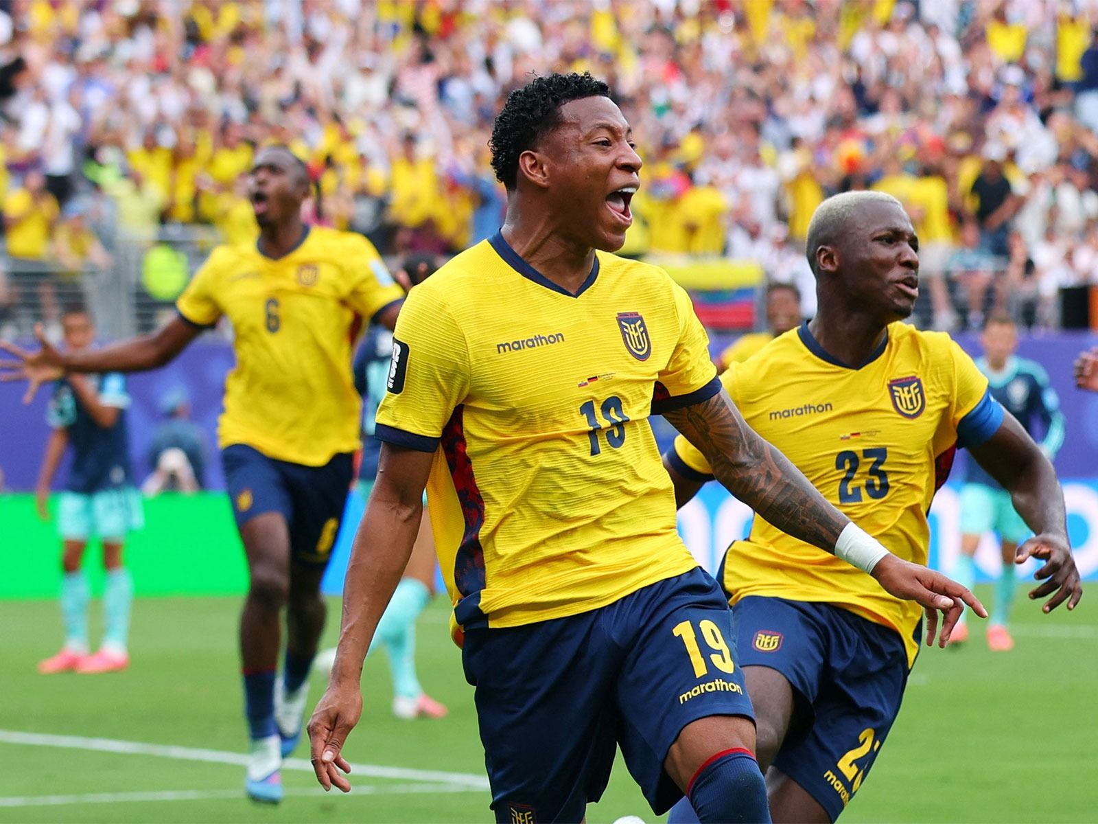 Ecuador Stuns Germany 2-1, Securing Historic World Cup Last 16 Spot