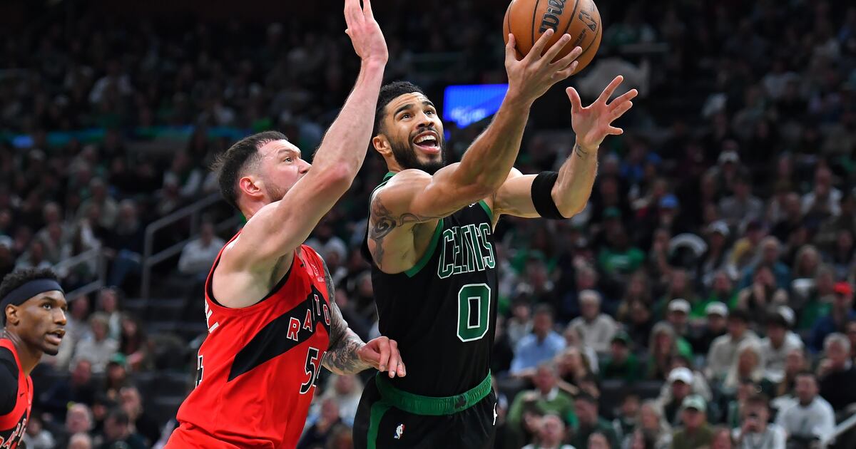 Tatum and Brown lead Celtics to third consecutive victory over Raptors 115-101