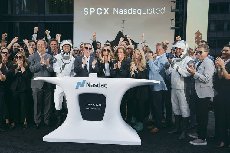 SpaceX Shares Surge Past Amazon Valuation Post-IPO, Setting New Market Record