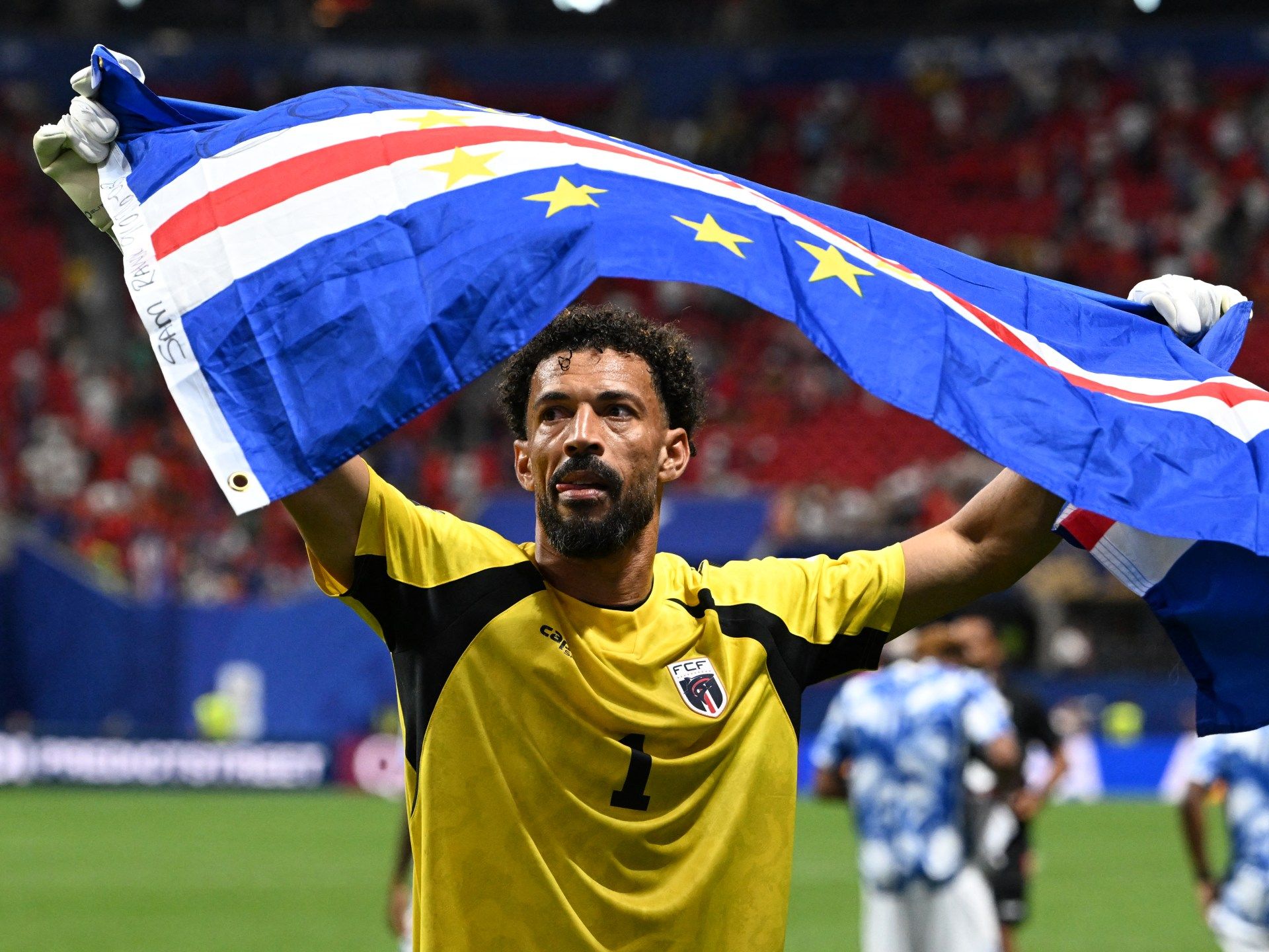 Vozinha, 40, achieves historic World Cup clean sheet in Cape Verde's debut against Spain.