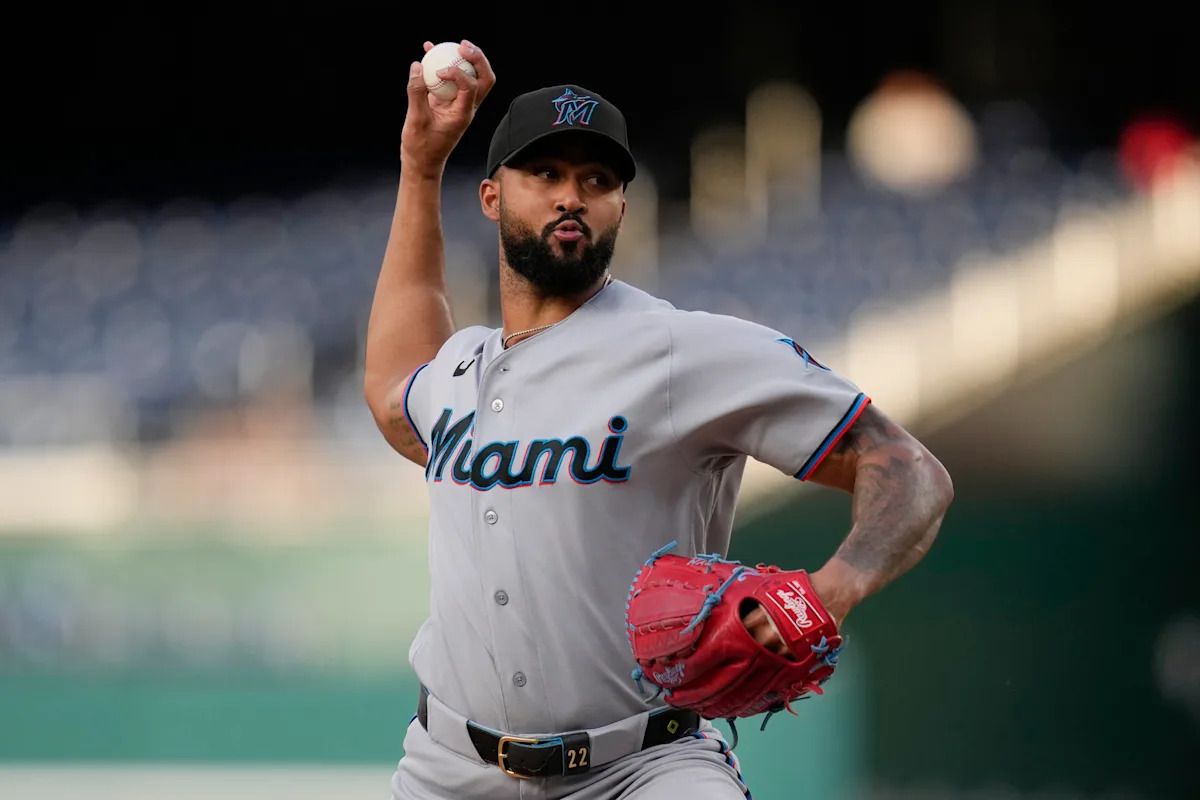 Sandy Alcantara rebounds, leading Marlins to 7-3 victory over Nationals, ending five-game losing streak