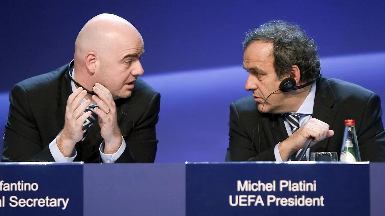 Platini Files Criminal Complaint Against FIFA President Infantino Alleging Conspiracy to Derail Presidency Bid