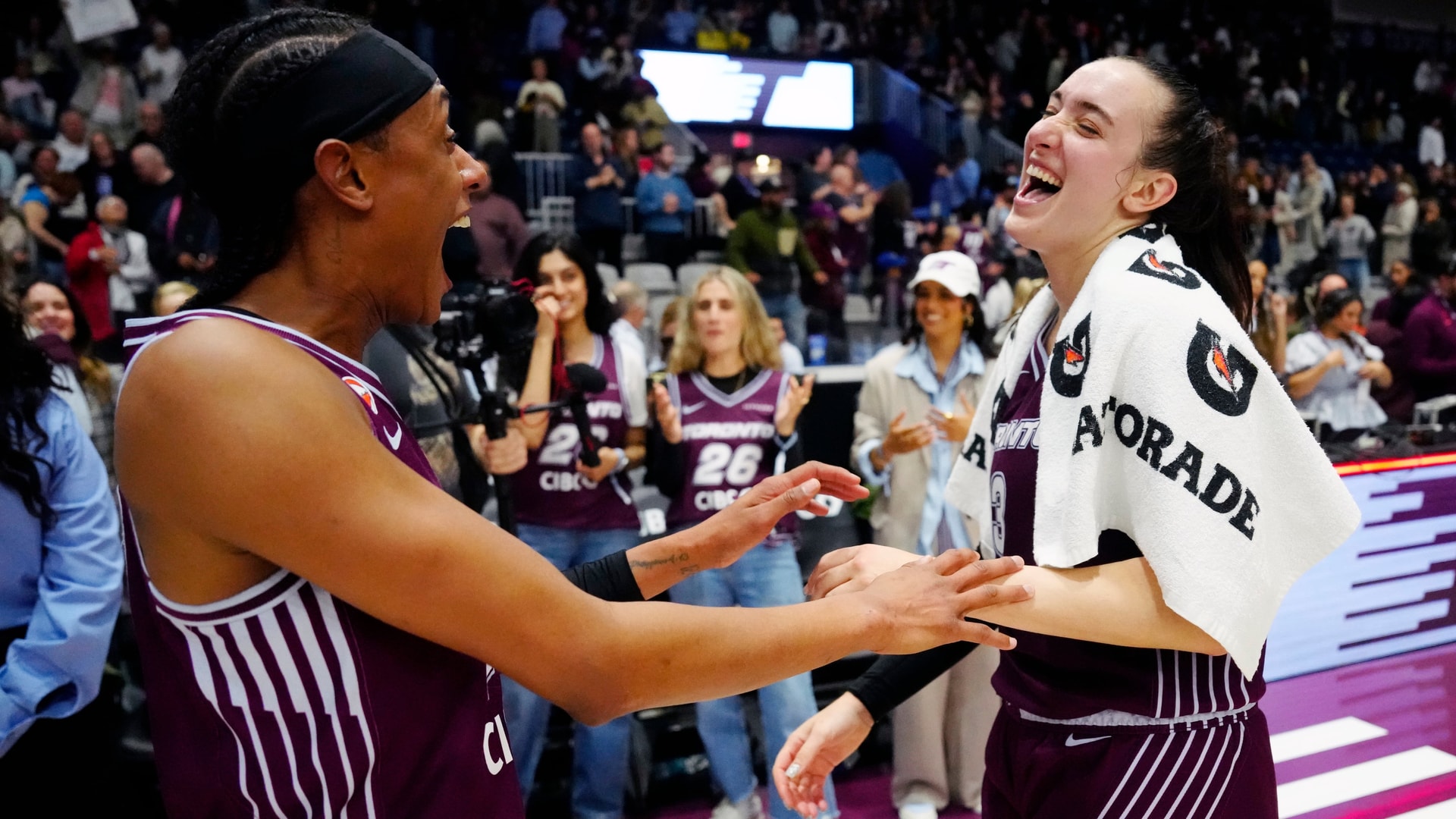 Brittney Sykes' Career-High 38 Points Leads Toronto Tempo to First Road Win Over Sparks.