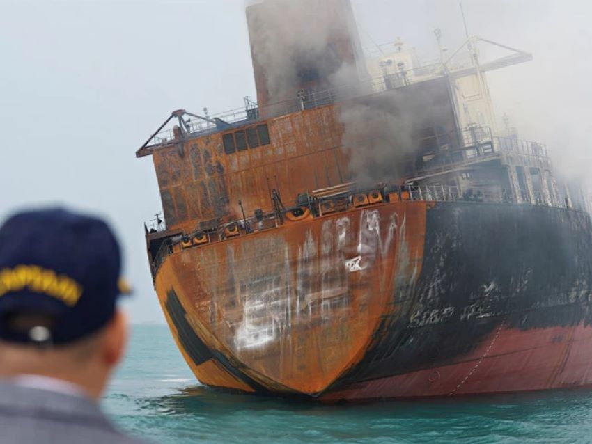 Iranian attack on Kuwaiti oil tanker near Dubai causes fire and hull damage as regional strikes escalate