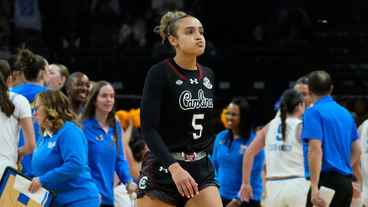 South Carolina falls to UCLA 79-51 in second consecutive lopsided NCAA women's basketball championship loss