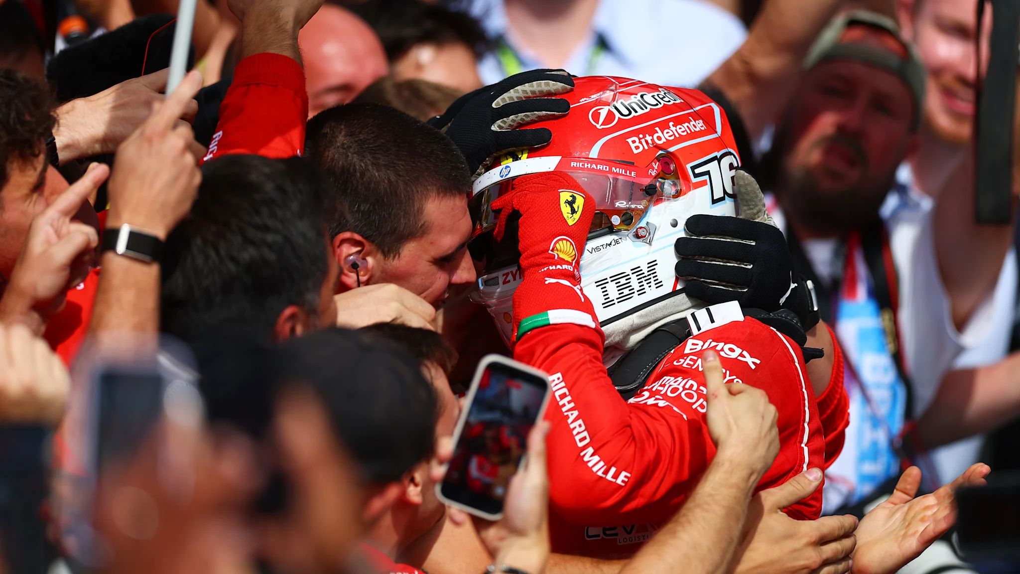 Charles Leclerc Ends Ferrari's Win Drought in Dramatic British GP Amid Late Verstappen Crash