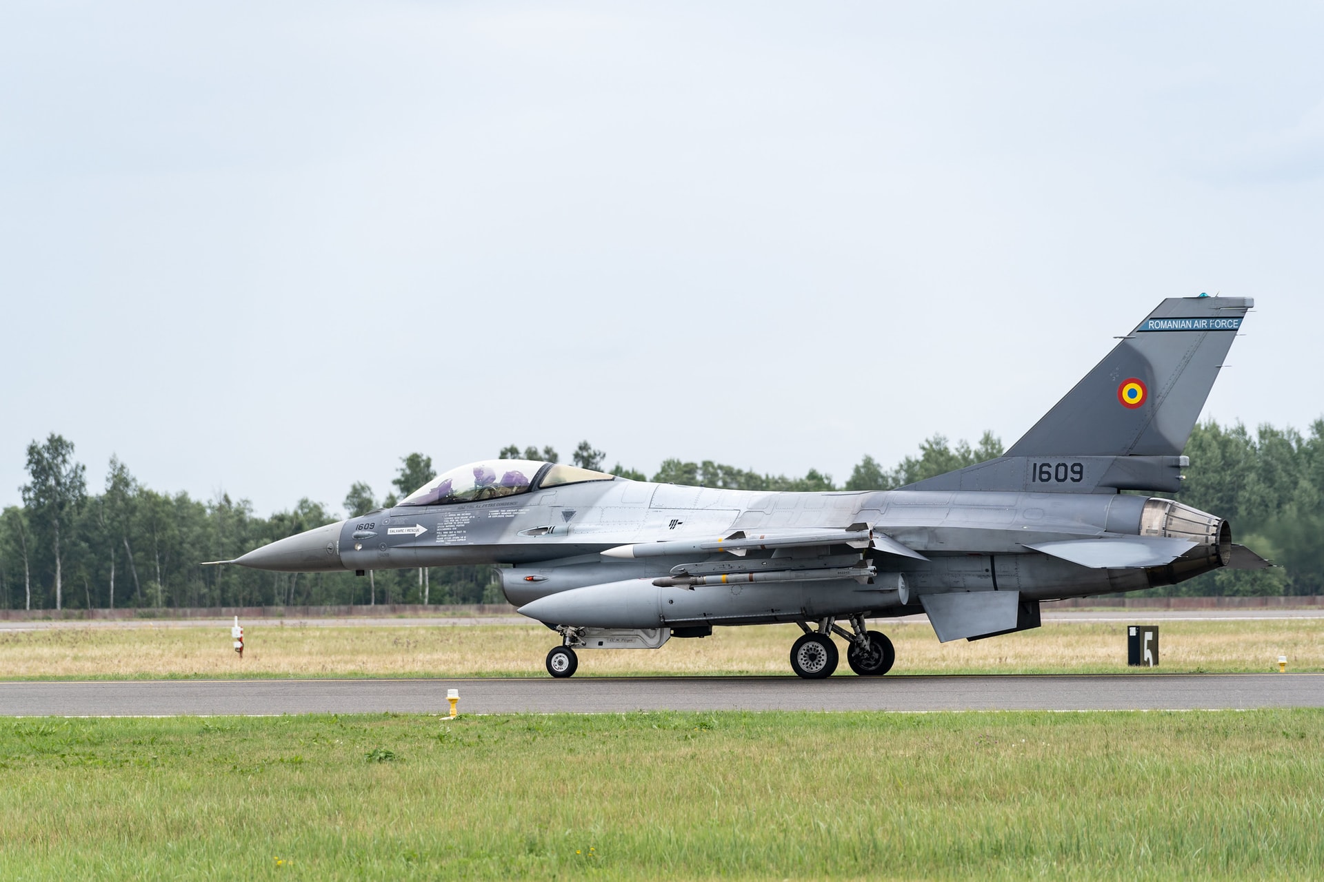 Romanian F-16 Shoots Down Drone Over Black Sea Coast, Marking First Intercept