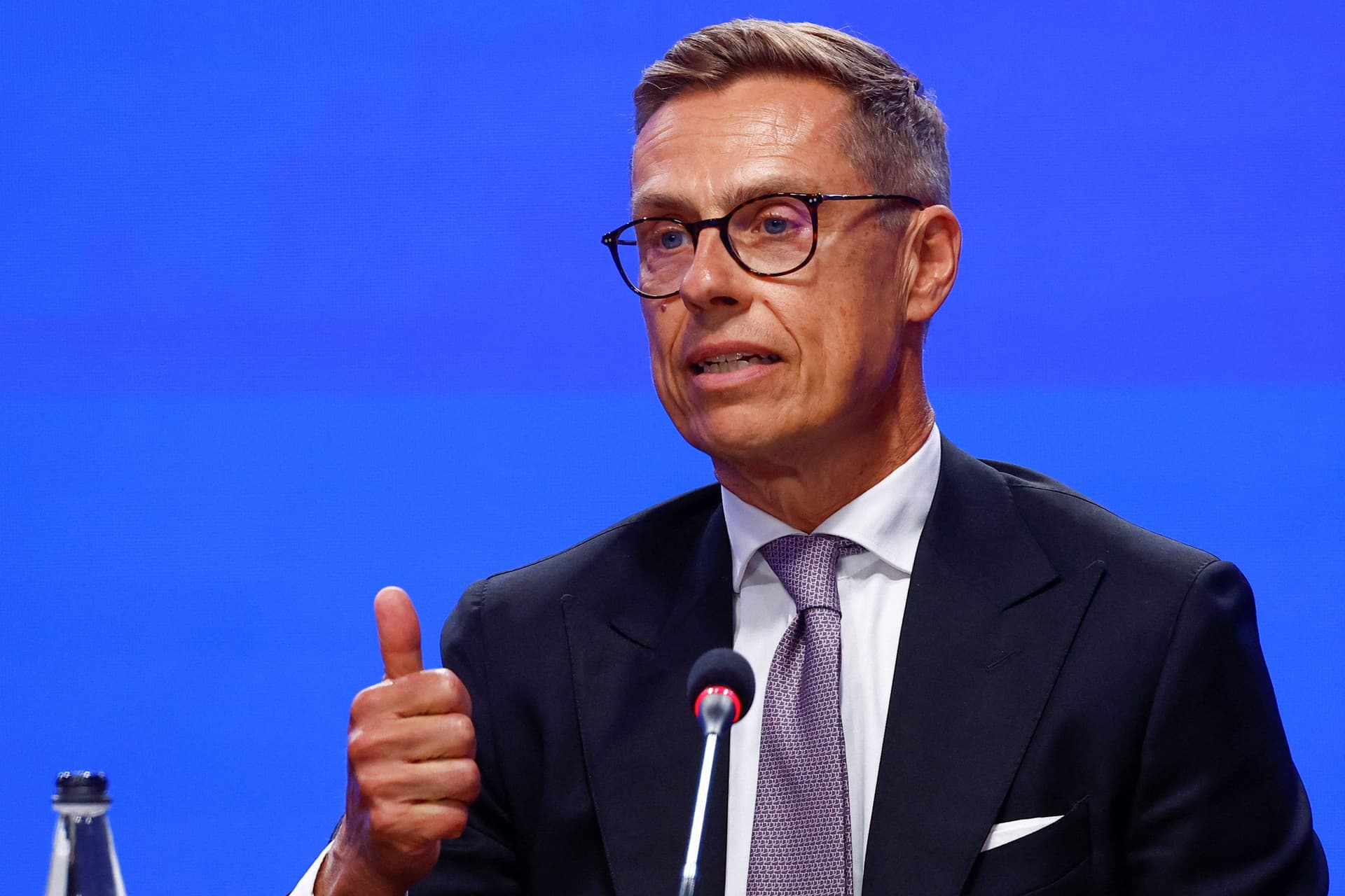 Finnish President Alexander Stubb Says Russia Unlikely to Attack NATO