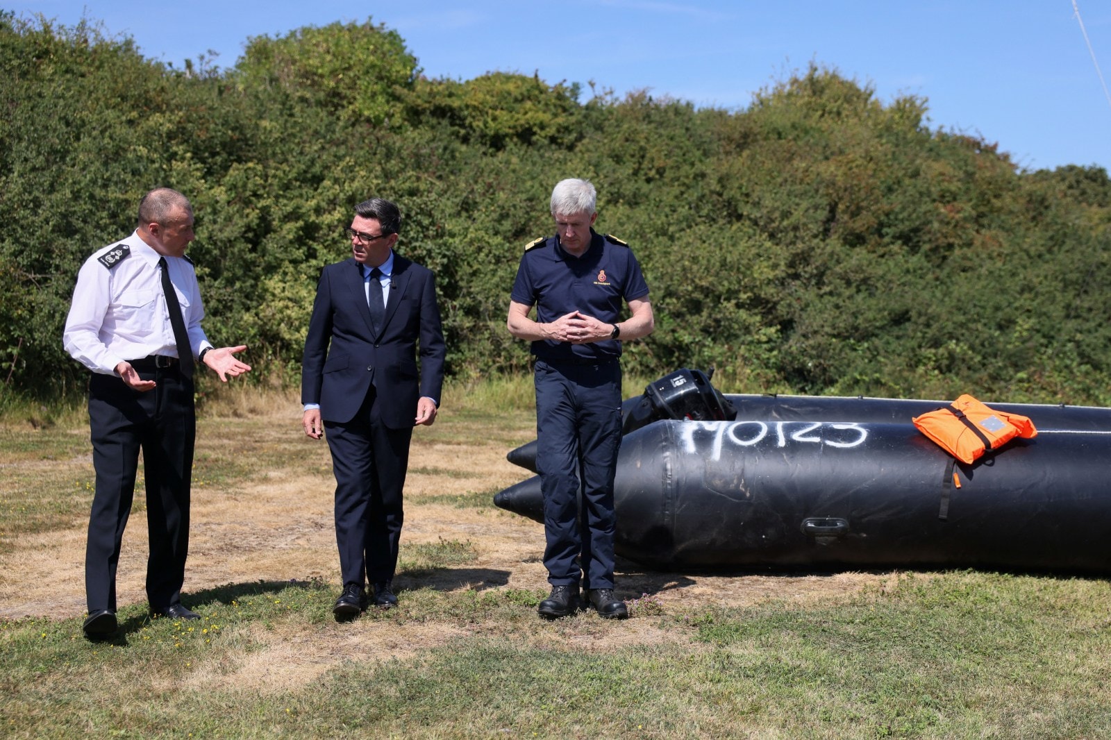 French and British Authorities Rescue 157 Migrants After English Channel Boat Fire