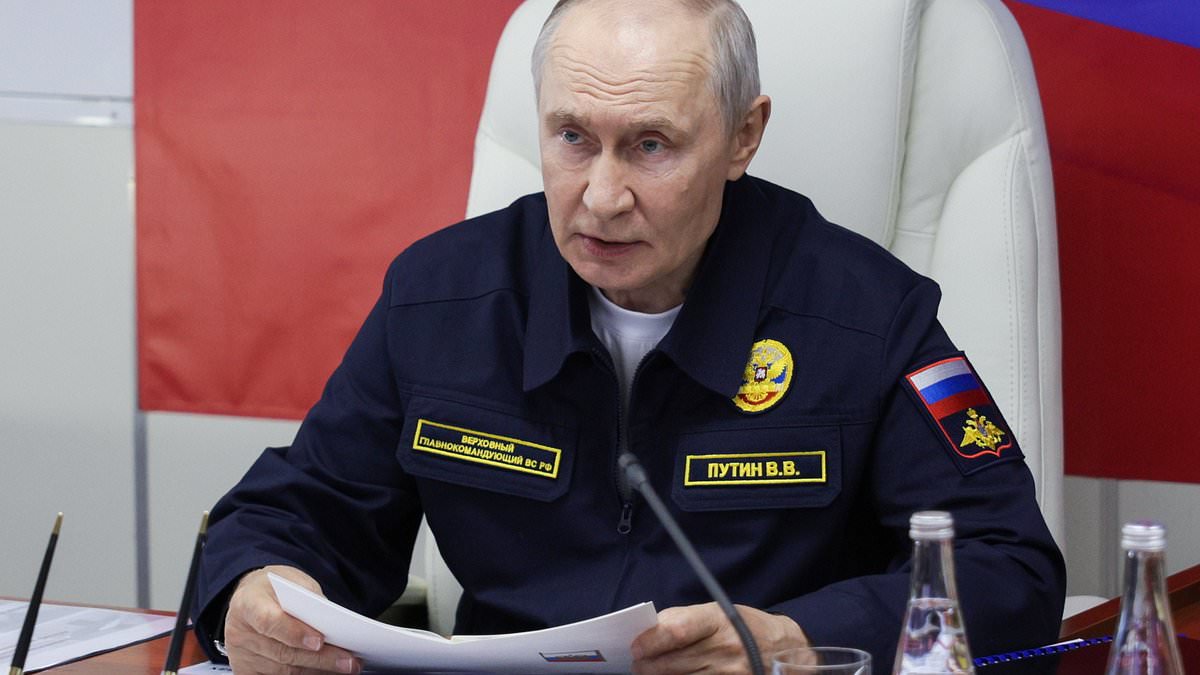 Russian President Putin warns of retaliatory ship seizures as West targets 'shadow fleet'.