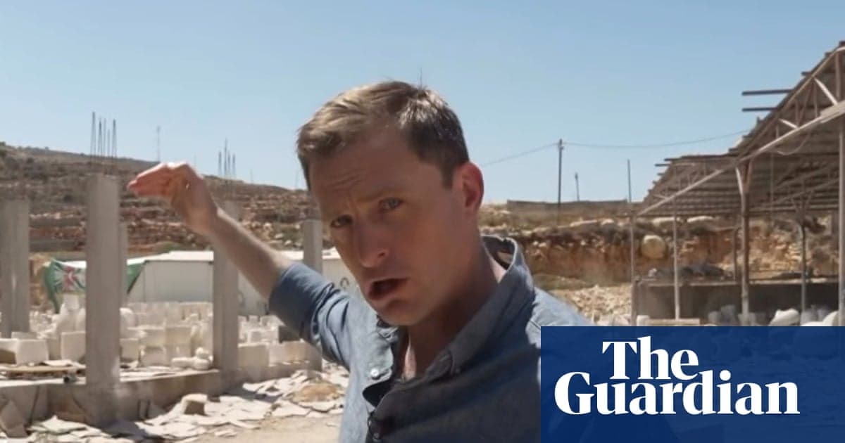 Masked Israeli Settlers Attack NBC News Crew and Palestinian Woman Near Nablus