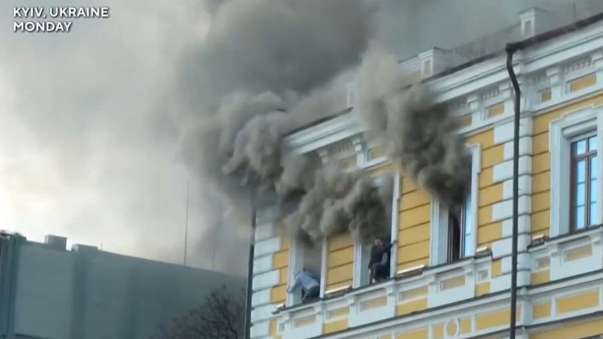 Russia increases daytime strikes, hitting a science academy and medical center in Ukraine.
