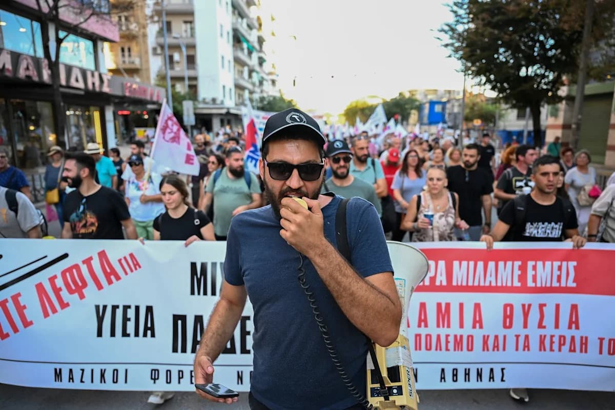 Greek Prime Minister Promises Tax Relief and Wage Hikes Amid Protests