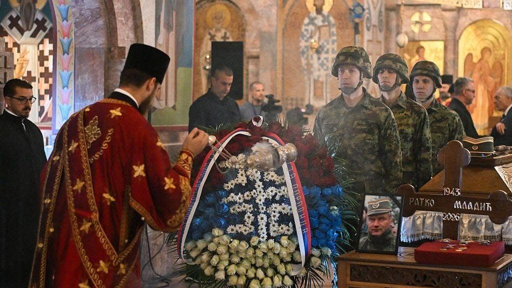 Thousands Attend Belgrade Funeral for Convicted War Criminal Ratko Mladić Amid EU Condemnation