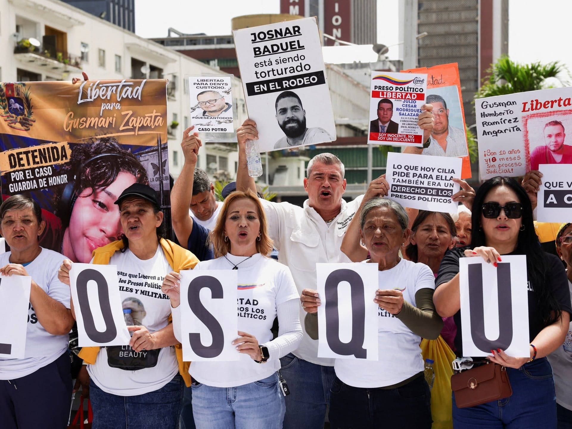 Venezuela releases dozens of political prisoners following renewed talks between the interim government and opposition.