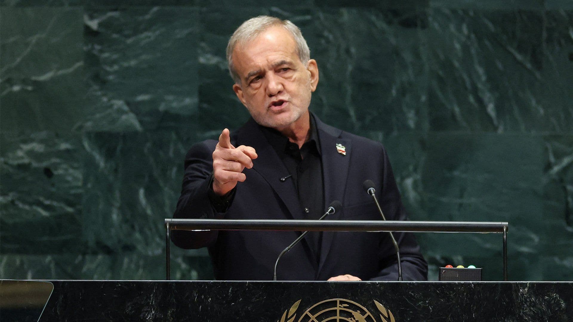 Iranian President Masoud Pezeshkian Accuses US of Terrorism at United Nations